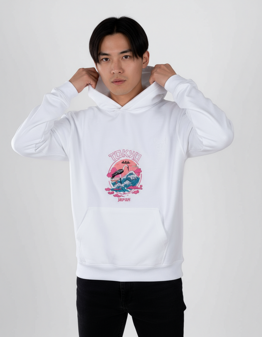 make a different model wear same hoodie
